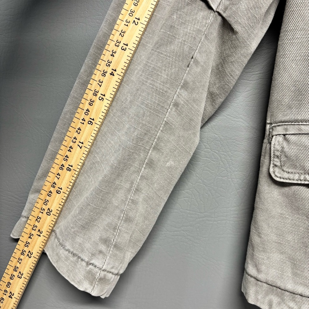 ✨Zara Washed Effect Blazer Size USA S - Picture 14 of 16